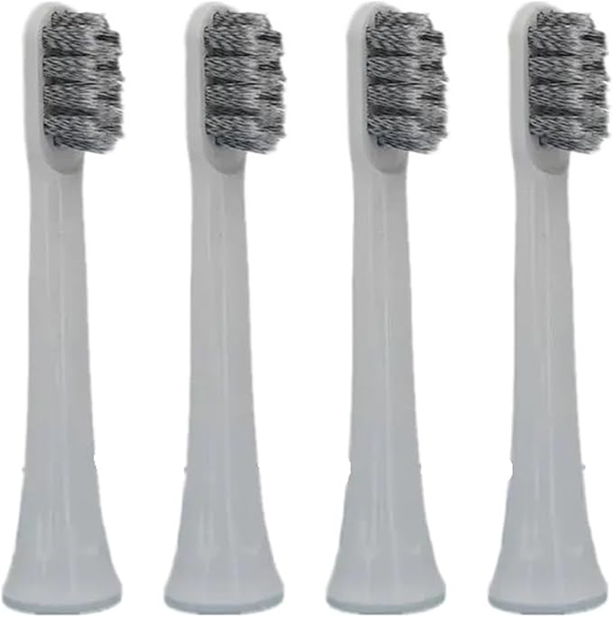 8pcs Toothbrush HeadsCompatible for T100 Electric Replacement(Gray)