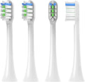 16Pcs Replacement Brush HeadsCompatible for SOOCAS V1/X1/X3/X5/X3U/X3PRO/v1/v2 Electric Toothbrush Soft Bristle Nozzles(White B)