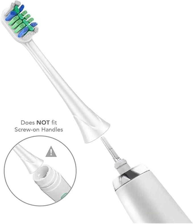 Replacement Toothbrush Heads Compatible for Philips Sonicare for C3 C2 G2 Electric Brush for Control(Blue)