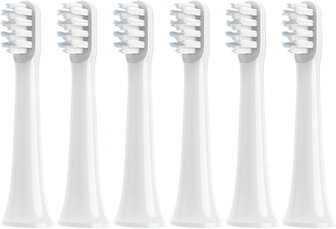 4/8/12/16PCS for T100 Replacement Toothbrush Heads Electric Vacuum Soft Bristle Brush(White-8pcs)