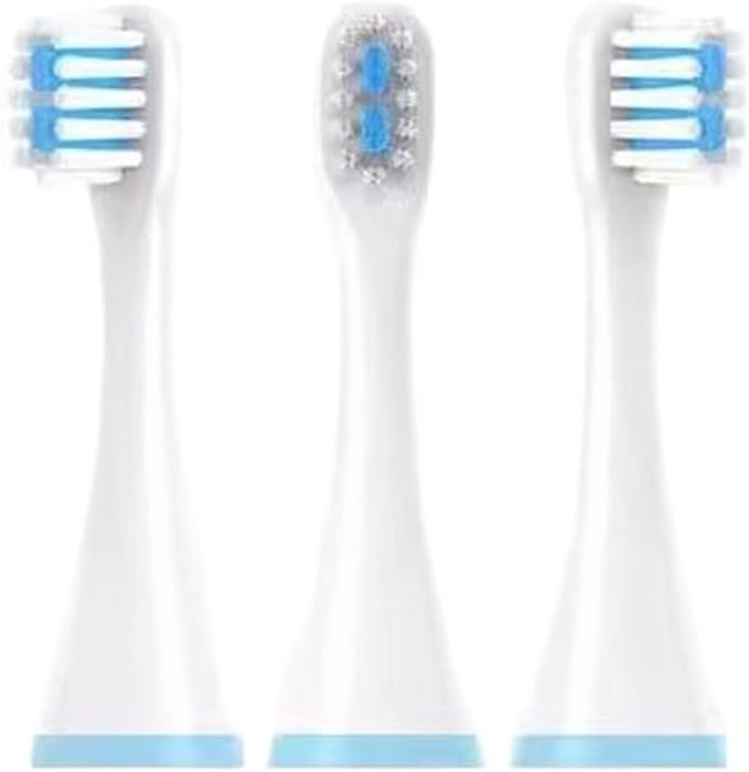 10PCS Replacement Electric Toothbrush Heads Compatible2 for SOOCAS C1/MITU MES801/KAISHU/DR.BEI A7 Soft Nozzle