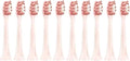 10PCS Replacement Brush HeadsCompatible for Philips HX6930 HX6064 Sonic Electric Toothbrush Vacuum(10Pink)