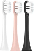 4/8/16PCS Replacement Toothbrush HeadsCompatible for HISMILE Electric Sonic Soft Bristles Nozzles(4PCS White-b)
