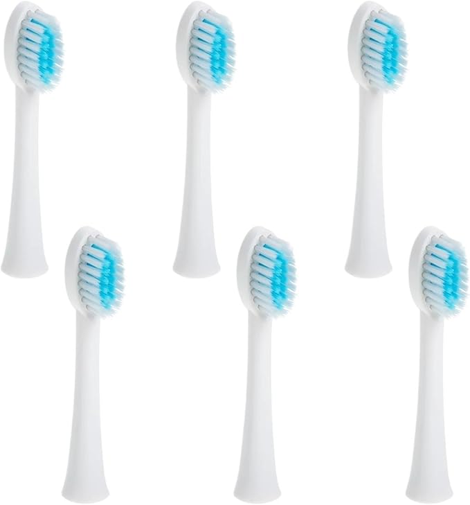 18pcs Toothbrush Heads Soft Bristles Compatible for Adults Waterproof Travel Replacement Parts