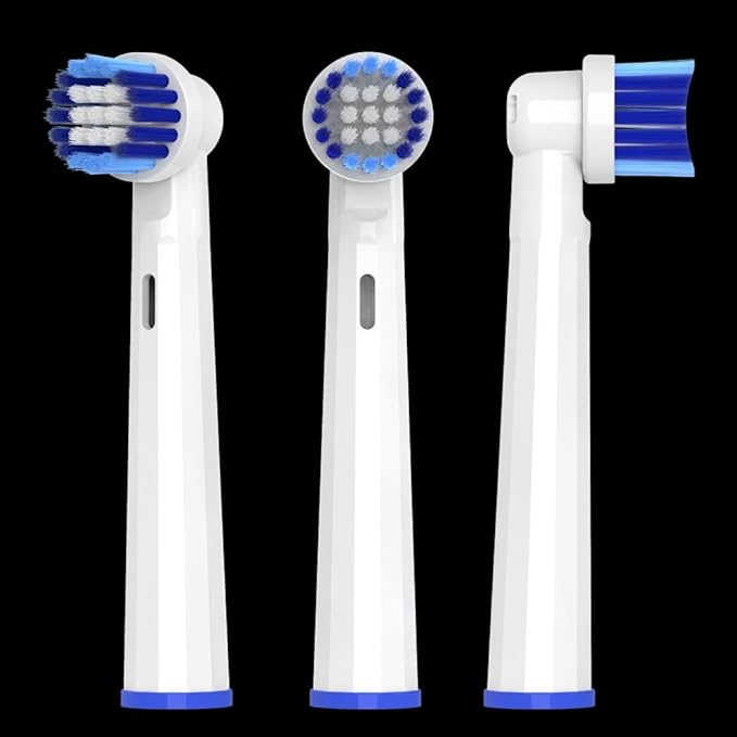 Compatible with Oral-B Electric Toothbrush Replacement Brush Head EB20/17/25/17A/50/60/10(Clean Version EB20)