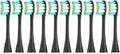 Replaceable Brush Head Compatible for Air 2 /SE/X/X PRO/ Z1/ F1 Toothbrush Vacuum Bristle Nozzle20 Pcs(Black)