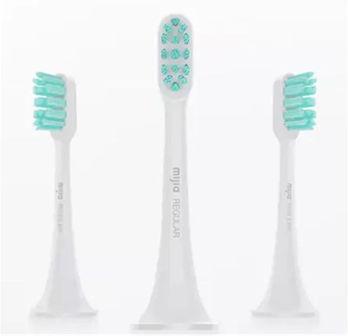 3/6 Pieces Suitable for Xiaomi Mijia T300 T500 Electric Toothbrush Head Replacement(3PCS Universal Heads)