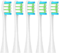 Replacement Brush Heads for Compatible Oclean Flow/X/X PRO/F1/ One/Air 2 Sonic Electric Toothbrush Blue Green Soft Bristle Nozzles(5 White)
