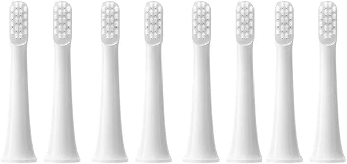 8PCS Compatible for XIAOMI MIJIA T100 Replacement Brush Heads Sonic Electric Toothbrush Vacuum Soft Bristle Suitable Nozzles