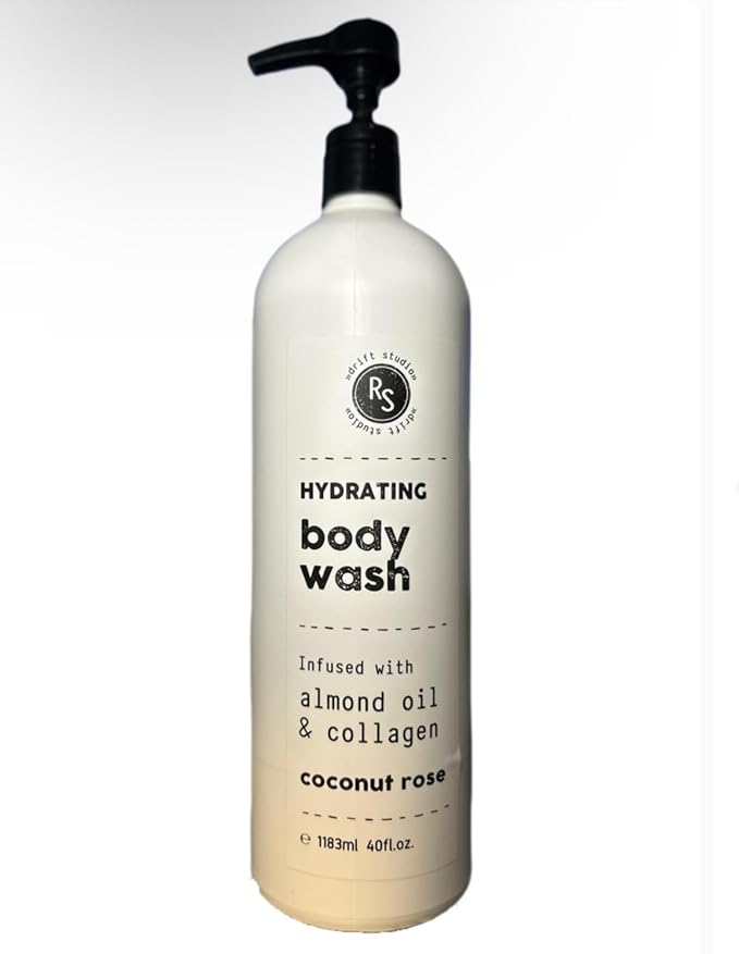 HYDRATING BODY WASH INFUSED WITH ALMOND OIL &amp COLLAGEN COCONUT ROSE 1183ML/40FL.OZ. (PACK OF 1)