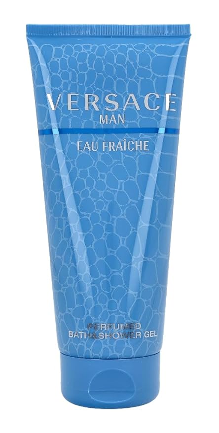 Versace Man Eau Fraiche by Versace for Men 6.7 oz Perfumed Bath &amp Shower Gel