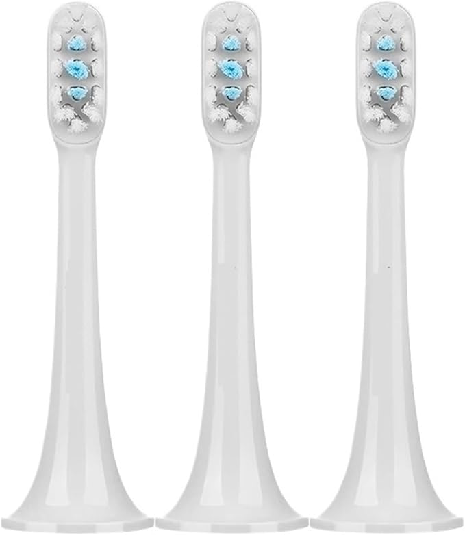 Compatibility for Mijia Sonic Electric Toothbrush Head T100 T200 T300 T301 T302 T700 Replacement Heads Soft(T300 T500 Head)