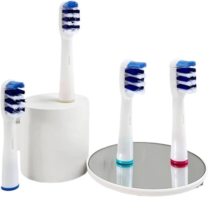 4PCS EB30A/SB417A Toothbrush HeadCompatible for Oral B Electric D12 D16 D20 D100 3766 3772 3709 3757 9000 Replace Head(4PCS SB417A)