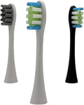 for Toothbrush Soft Bristle X/X PRO/ Z1 Brushes Replaceable Brush Head Replacement(10 Grey 10 Black)