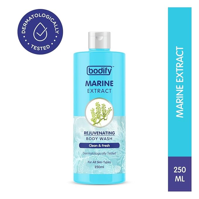 Marine Extract Rejuvenating Body Wash 250 Ml | Clean &amp Fresh | Paraben Free | All Skin Types