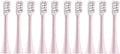10pcs Replacement Toothbrush HeadCompatible for Xiaomi Soocas Electric Sonic Individual Packing Soft Bristle Brush(10pcs Pink)
