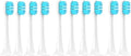 Compatible for 20Pcs T300/T500/T700 Electric Toothbrush Heads Replaceable Refill Nozzles with Anti-Dust Caps