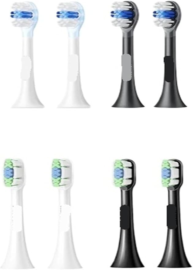 Compatible for SOOCAS Sonic Electric Toothbrush Heads Replacement X1 X3 X3U X5 Teeth Brush(Pink 4 pcs)