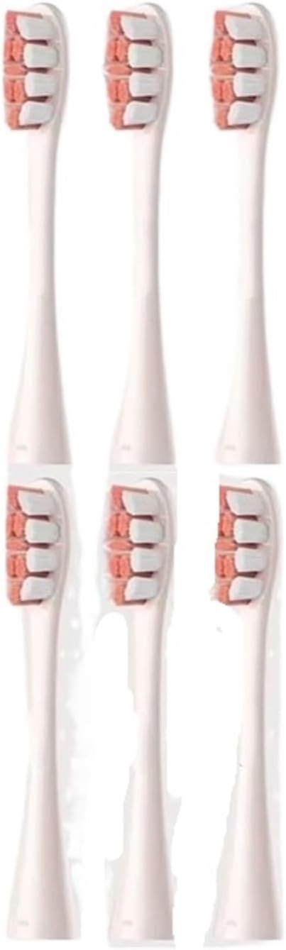 3/6Pcs Electric Toothbrush Brush HeadsCompatible for Oclean X Pro Elite Flow Z1 X10 E1 Air 2 All Series Smart Sonic(6pcs)