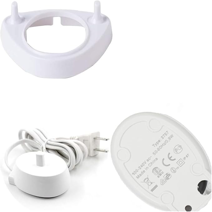 Charger Base Fit Compatible for Oral B Electric Toothbrush IO Series 3 4 5 6 1000/3000/5000/7000 Waterproof Inductive Toothbrush Hold(Only Holder)