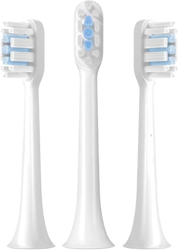 Compatible for XIAOMI MIJIA Sonic Electric Toothbrush Heads Brush for T100 T200 T200C T300 T301 T302 T500 T700(T301 T302 3PCS)