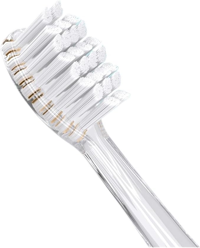 Replacement Brush Heads for SG-2139 SG-513 and SG-977 Toothbrush - Soft Bristles Pack of 4 (Model H923)