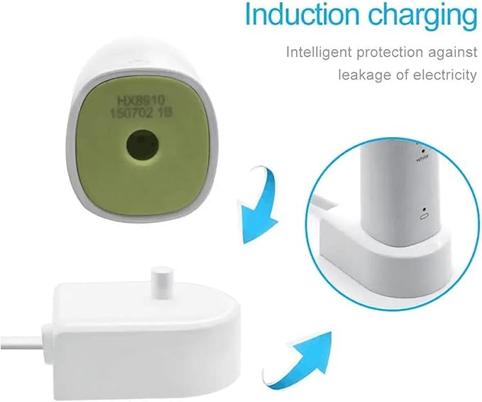 Compatible For Philips Sonicare Electric Toothbrush Charger Base Replacement HX6100/ HX3681/ HX6877/ HX6857/ HX3641/ HX9690/ HX9903/ HX642(EU)
