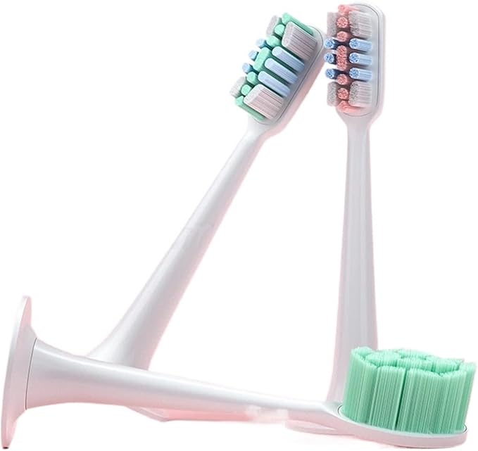 Compatible for Mijia Xiaomi Brush Heads Ultrasonic for Electric Toothbrush T300/T500/T700/DDYS01SKS/MES601/602(Green)