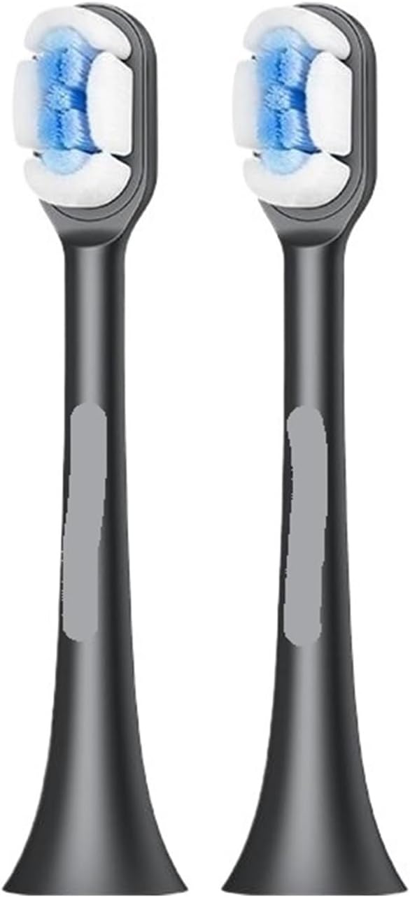 Compatible for SOOCAS Electric Toothbrush Heads Replacement X1 X3 X3U X5 Teeth Brush(Black)