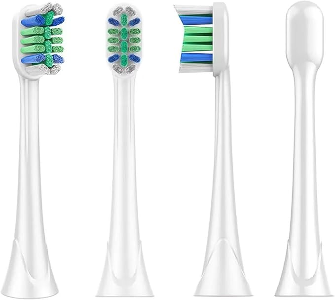 Replacement Toothbrush Heads Compatible for Philips Sonicare for C3 C2 G2 Electric Brush for Control(Blue)