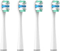 6CS Toothbrushes Head for Y1S/Y4/U1/U2/U3/P1/P4 Soft Sonic Electric Toothbrush Clean Nozzles(4CircylarWhite)