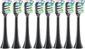 Sonic Electric Toothbrush HeadsCompatible for Xiaomi SOOCAS X3 X5 X3U X1 V1 V2 Replacement Nozzles with Anti-dust Cap(7pcs Black)