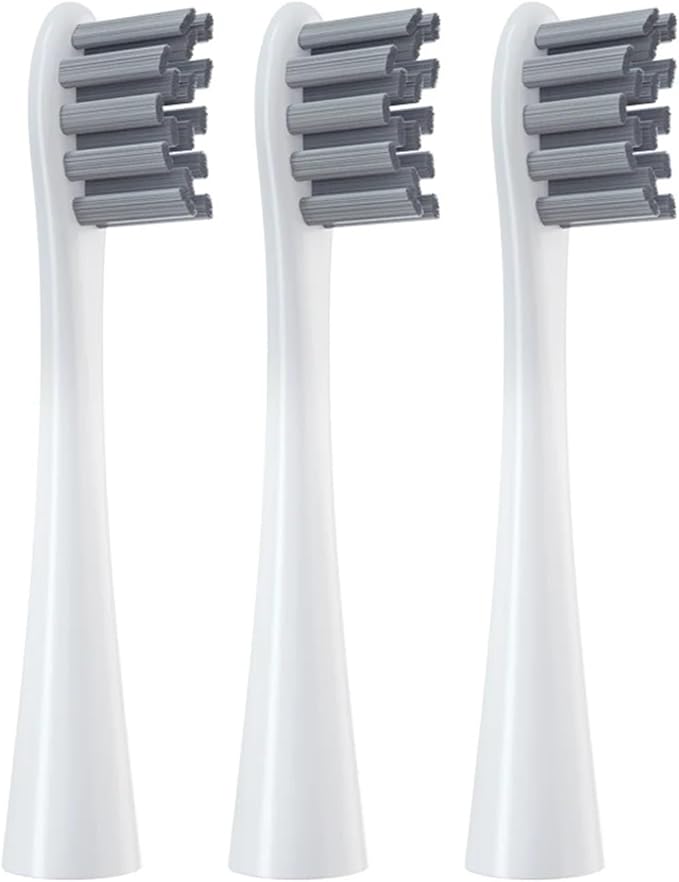 Replacement Brush HeadsaCompatible for Oclean Flow/X PRO Elite/X /F1/Z1/One/ Air2 Sonic Electric Toothbrush Nozzles(3 HUIOC)