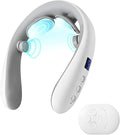 Neck Massager with Heat Portable Cordless Neck Massager for Pain Relief Neck Massager with Heat Deep Tissue 10 Modes &amp 16 Intensity Levels Suitable for Giving to Parents Friends (1 Set)