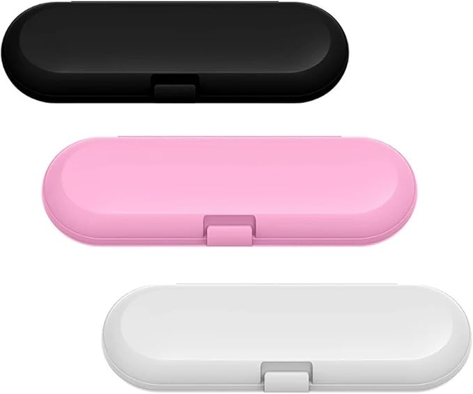 4-Piece Set for X-3 X-2 Electric Toothbrush Replacement Heads Travel case Holder(Red)
