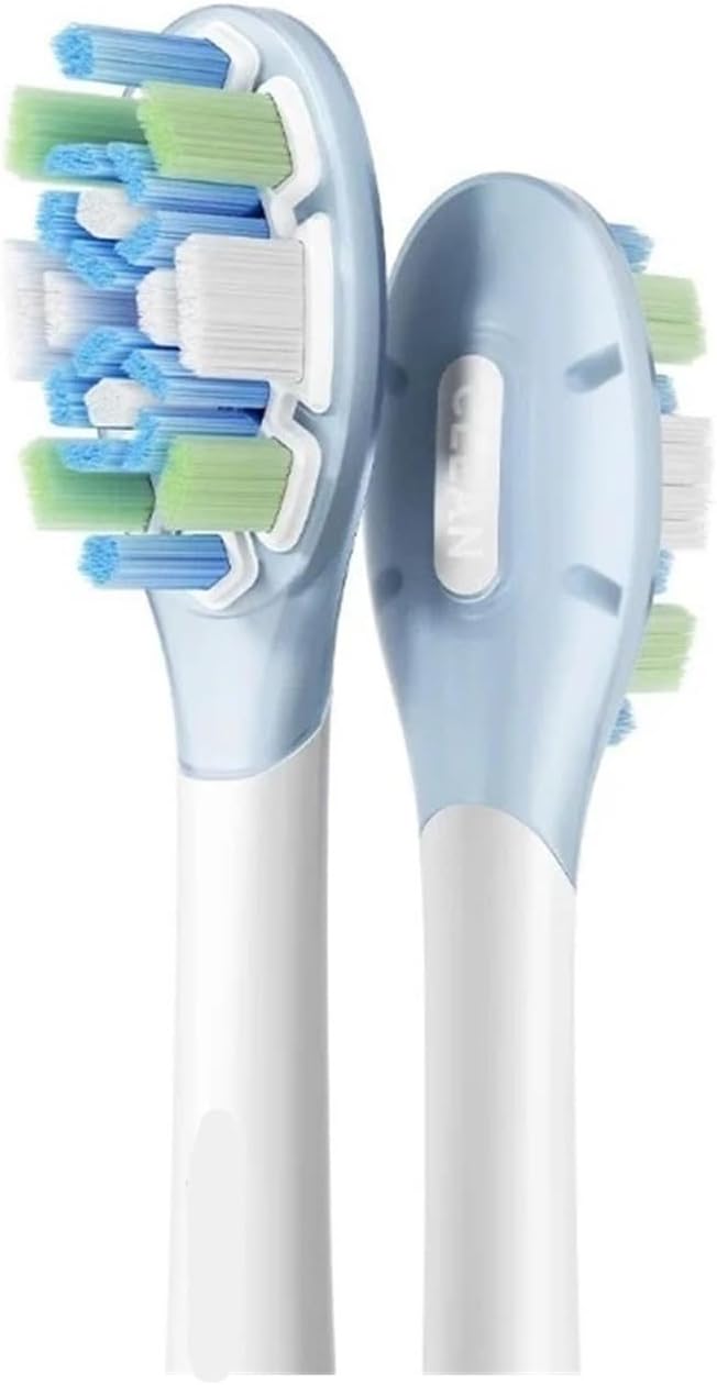 3/6PCS Electric Toothbrush Brush Head Compatible for Xiaomi Mijia Oscillation Heads Sonic Vibration Accessories Set(Clean Version)