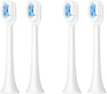 Replacement Toothbrush Heads Compatible with SOOCAS X3S/X3U/X3pro/D2/D3S/D5 Sonic Electric Tooth Brush Head Nozzle Jets(4 Soft White)