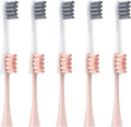 10 Pcs Replacement Brush Heads Compatible for X/X PRO/ Z1/ F1/ One/Air 2 /SE Toothbrush Soft Bristle Nozzles Refill(5Pink5Gray)