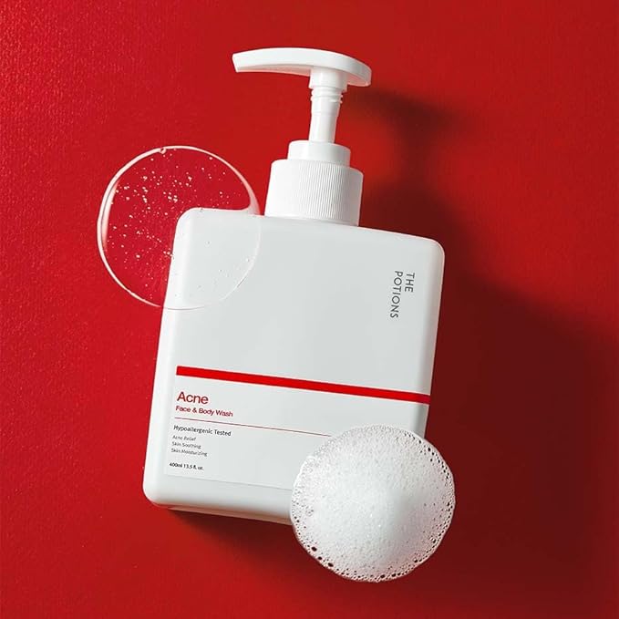 The Potions Acne Face &amp Body Wash