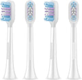 Compatible for Electric Toothbrush Head T501/T501C Effect Bright White Clean Caring Replace Teeth Heads 2/4 PCS(4pcs White)