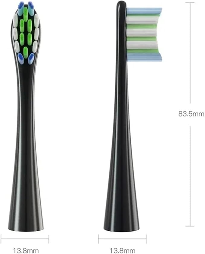 Replacement Brush Heads Compatible for Oclean X/X PRO/ Z1/ F1/ One/Air 2 /SE Sonic Electric Toothbrush Head Soft Bristle Nozzles(16 WGreen)
