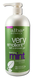 Alba Sparkling Mint Body Bath and Shower Gel 32 Ounce - 3 per case.