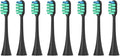 Replacement Toothbrush HeadsCompatible for Panasonic Doltz EW-DC01/DC12/PDL54/PDP51/EW1031/DE92/WEW0980/DL40/DL75/DL82 Electric(8pcs Black)