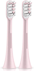 2/4Pcs Compatible for SOOCAS Sonic Electric Toothbrush Heads Replacement X1 X3 X3U X5 Teeth Brush(Pink 2 pcs)