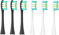 6PCSCompatible for X/PRO/ Z1/ F1/ One/Air 2 /SE Electric ToothbrushCompatible for Adults Replacement Hot Sonic Cleaning Heads(6Pcs5)