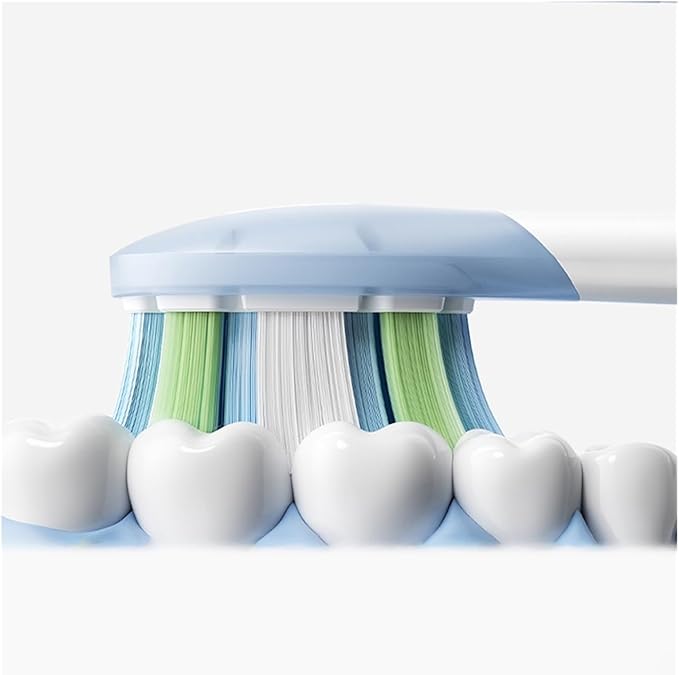 Replacement Brush HeadsCompatible for XIAOMI Mijia Electric Toothbrush MES609/610 Pro Head 3PCS(Standard 3 pcs)