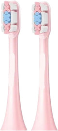 Compatible for SOOCAS Electric Toothbrush Heads Replacement X1 X3 X3U X5 Teeth Brush(Pink)