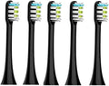 Compatible for Xiaomi SOOCAS Brush Head X3 X5 X3U X1 V1 V2 SOOCARE Replacement Bristle Sonic Electric Nozzles(5pcs Black)