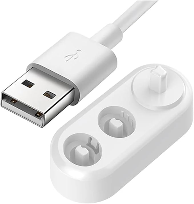 Electric Toothbrush Replacement Charger Base Inductive Charger Compatible for Oral B Toothbrush D12/D16/D100/P4000/P2000/PRO/IO3/IO5(USB 1)