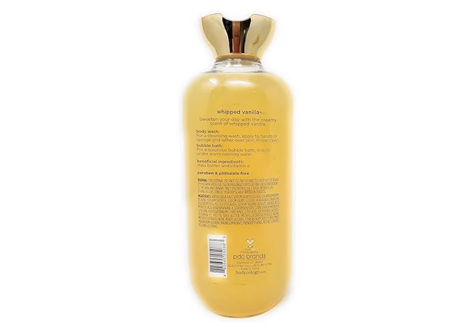 whipped vanilla body wash &amp bath bubble all day moisture 16 fl oz /473 ml